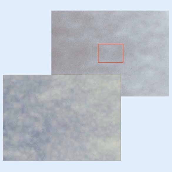 Paint mottling measurement