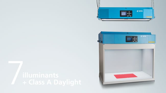 byko‑spectra – Light Booths for Visual Color Evaluation | BYK Instruments