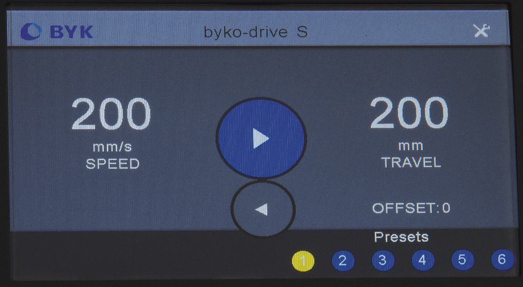 Byk Instruments Screen byko-drive S, G