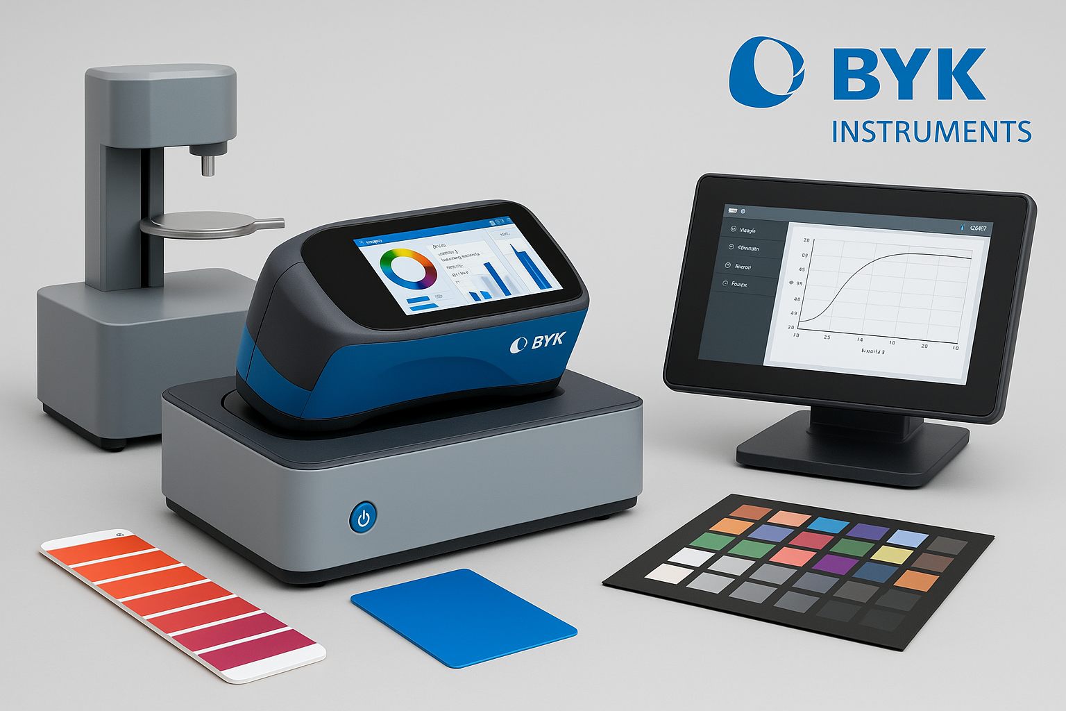 Byk Instruments Screen UI Overview